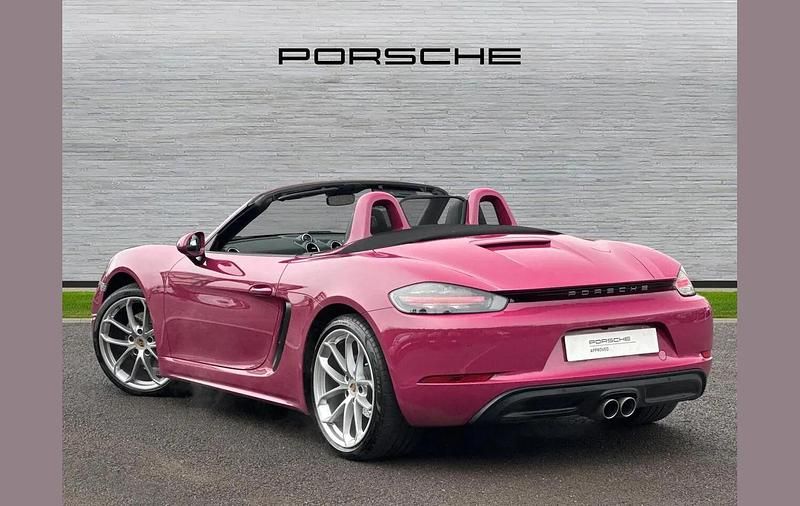 Begagnad Porsche Boxster Edition 300 HK (220 kW) 2023 Rosa Cab