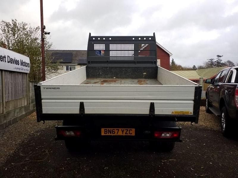 Used Ford Transit 130 HP (95 kW) 2017 White Cabriolet