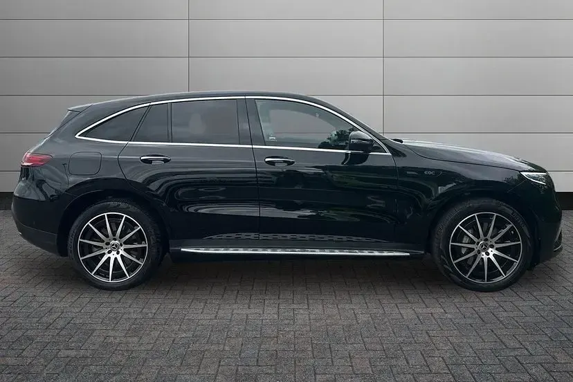 Used Mercedes EQC400 AMG line 300 kW (408 HP) 2023 Obsidian black SUV