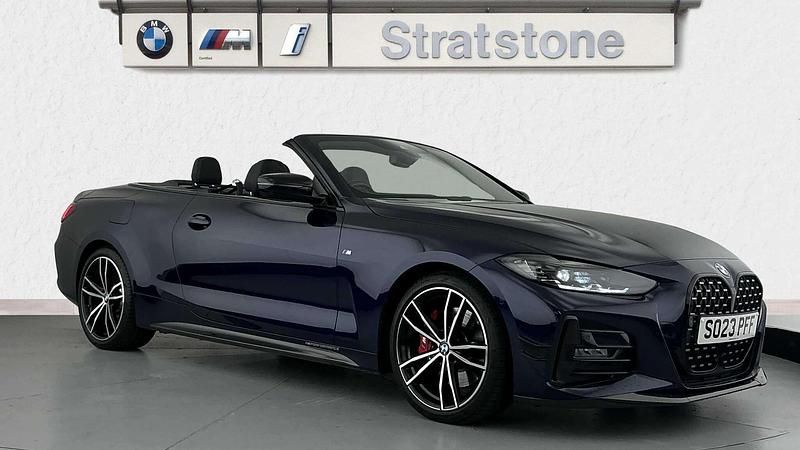 Blue Used 2023 BMW 420 M Sport Cabriolet | £37,790 (A bit pricey) - Image 1/4
