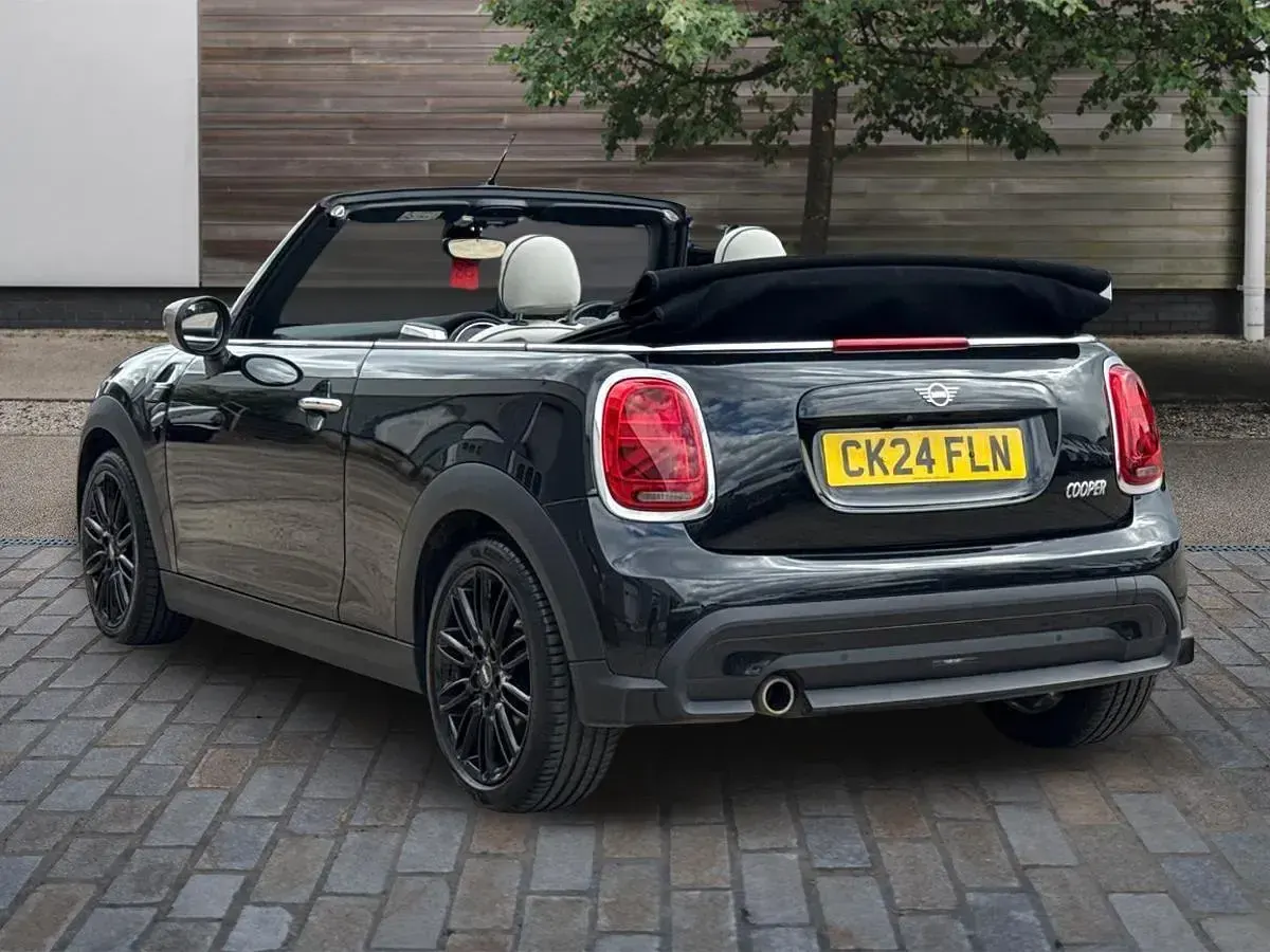 Used Mini Cooper Cabriolet Exclusive 136 HP (100 kW) 2024 Black Cabriolet