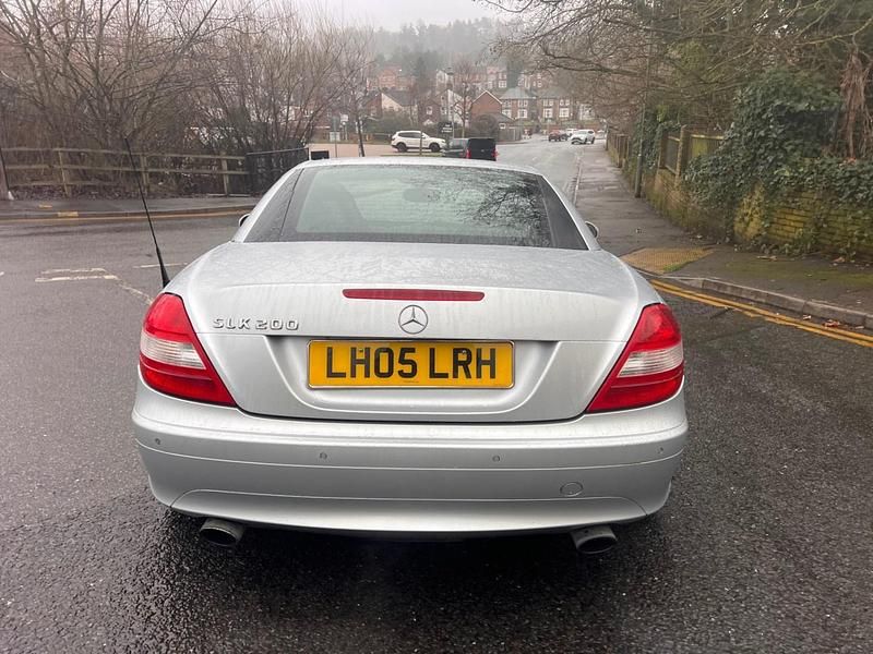 Used Mercedes SLK200 2005 Silver Cabriolet