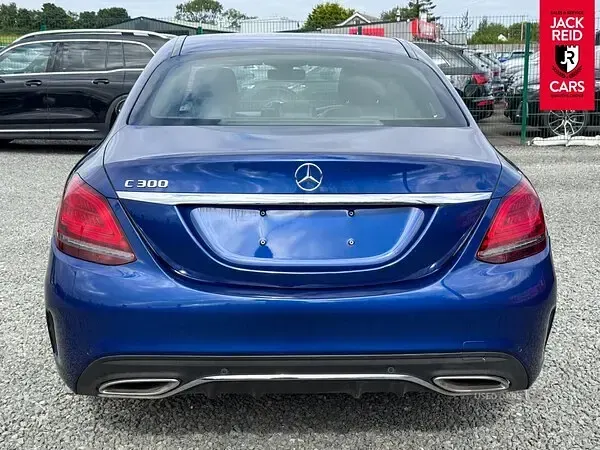 Used Mercedes C300 AMG line 2019 Blue Sedan