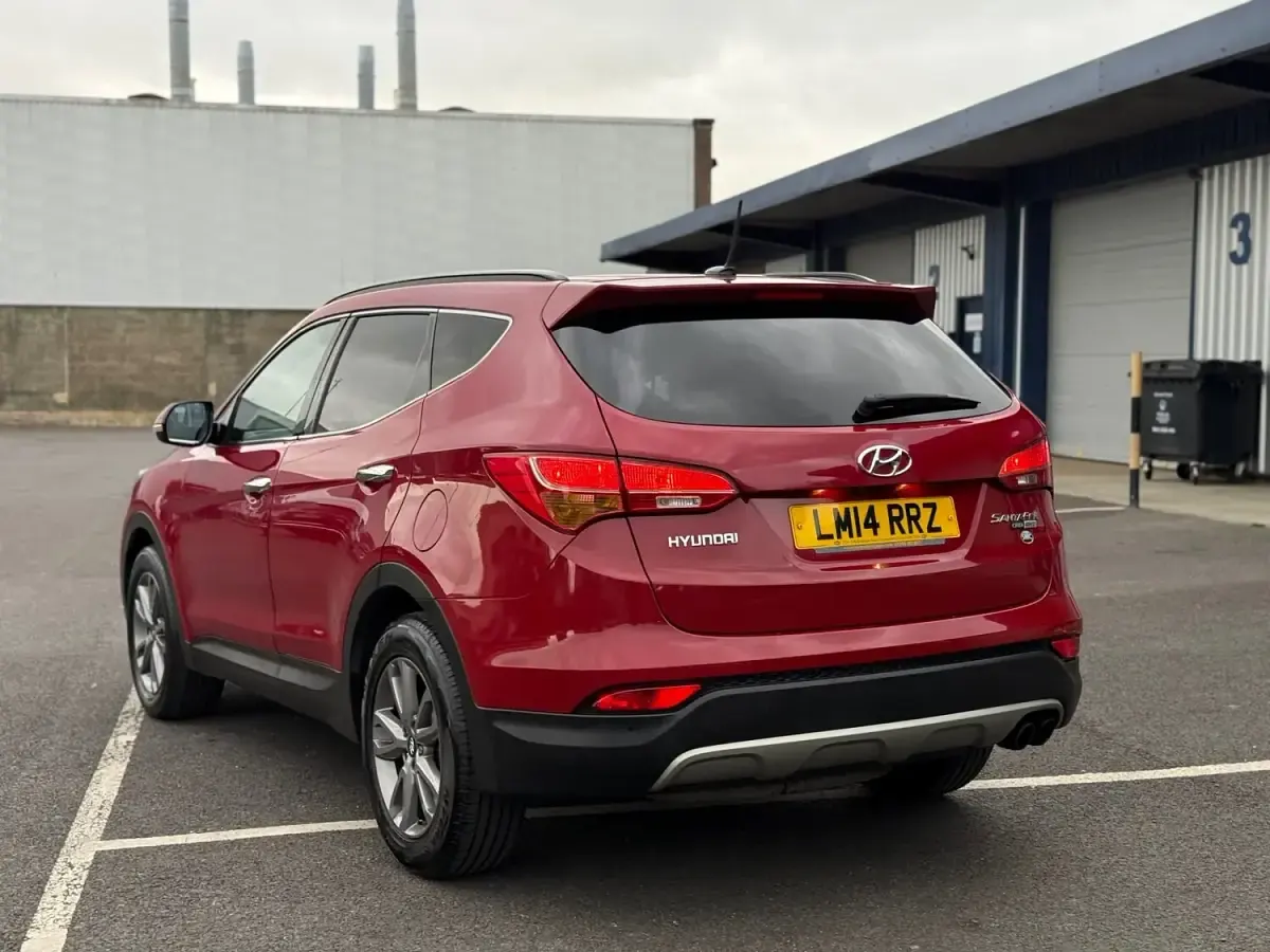 Used Hyundai Santa Fe Premium 2014 Red SUV