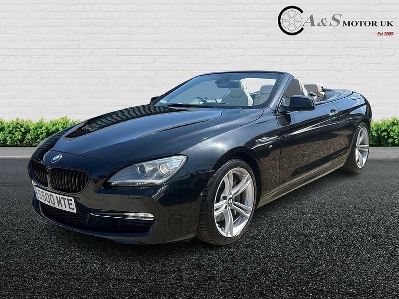 Black Used 2011 BMW 640 Cabriolet Cabriolet | £7,995 (Fair price) - Image 1/4