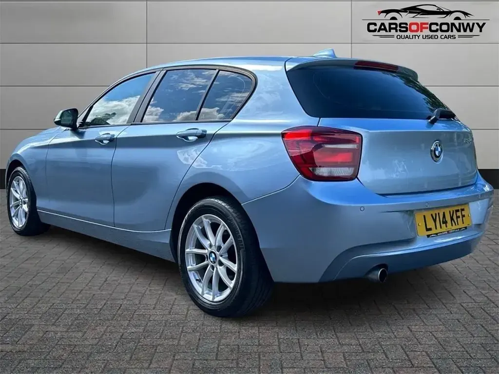 Usado BMW 118 Sport Line 143 HP (105 kW) 2014 Azul Citadino