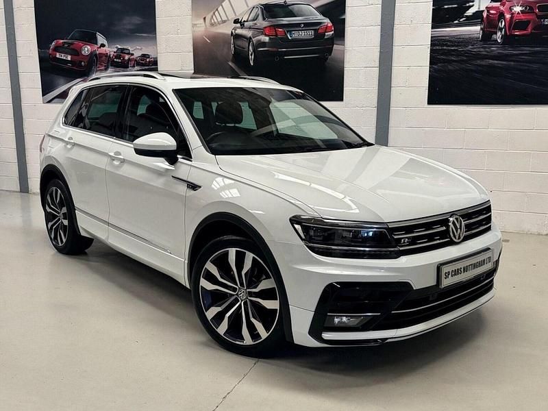 Used VW Tiguan R-line 150 HP (110 kW) 2018 White SUV