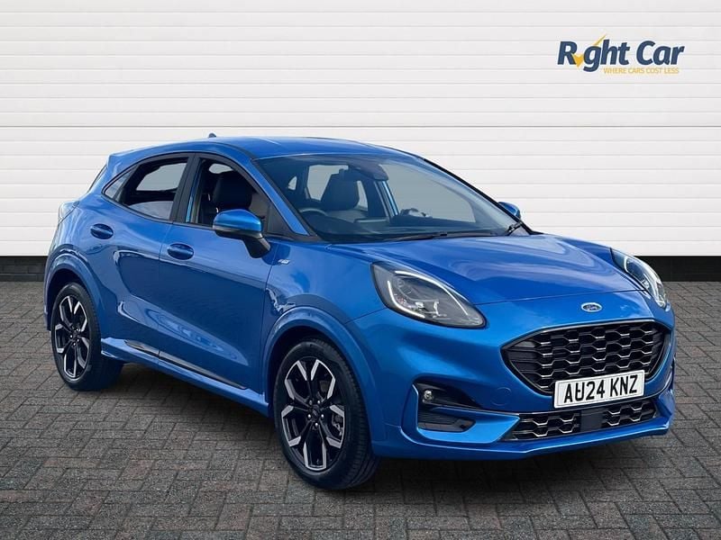 Blue Used 2024 Ford Puma Gen-E ST-Line X SUV | £18,499 (Fair price) - Image 1/4