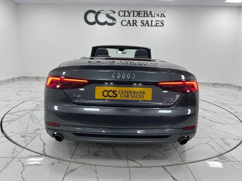 Begagnad Audi A5 Cabriolet S-Line 2018 Grå Cab