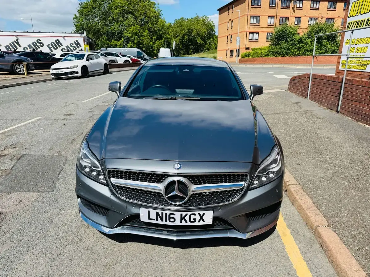 Used Mercedes CLS220 AMG Line Premium 174 HP (127 kW) 2016 Grey Coupe