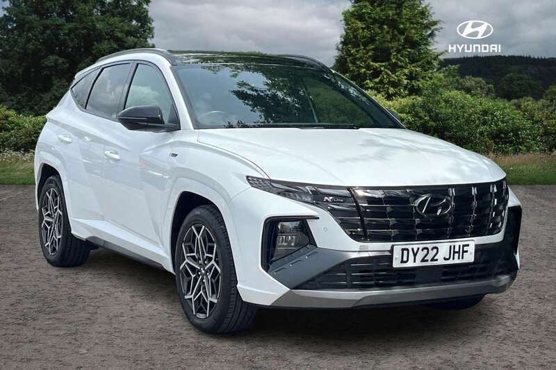 White Used 2022 Hyundai Tucson N Line SUV | £24,950 (Fair price) - Image 1/4