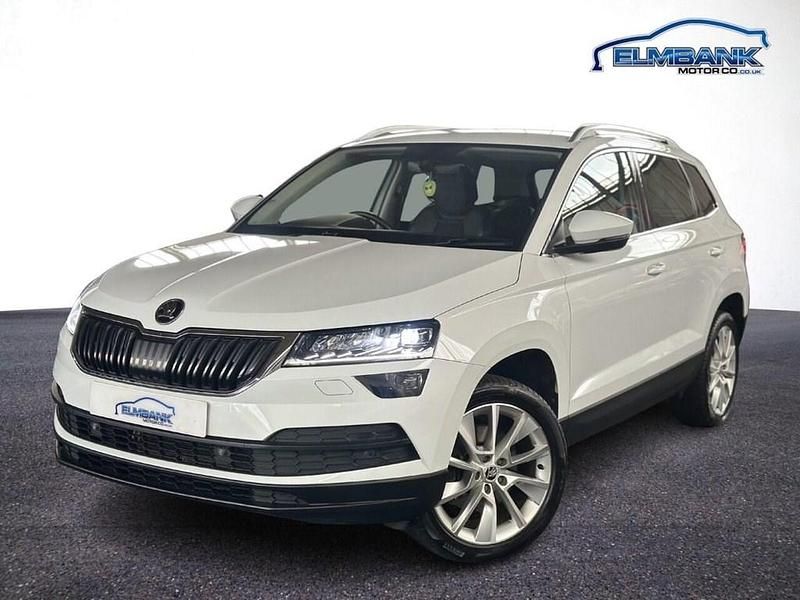 Used Skoda Karoq SE L 150 HP (110 kW) 2018 White SUV