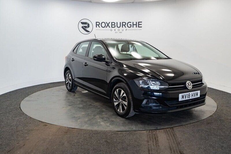 Black Used 2018 VW Polo SE Hatchback | £9,950 (Good price) - Image 1/1