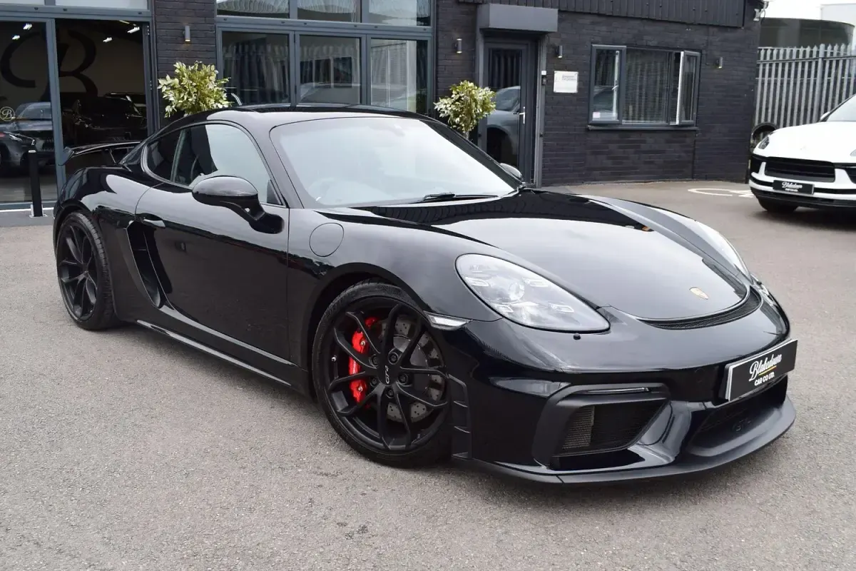 Used Porsche Cayman GT4 2022 Black Coupe