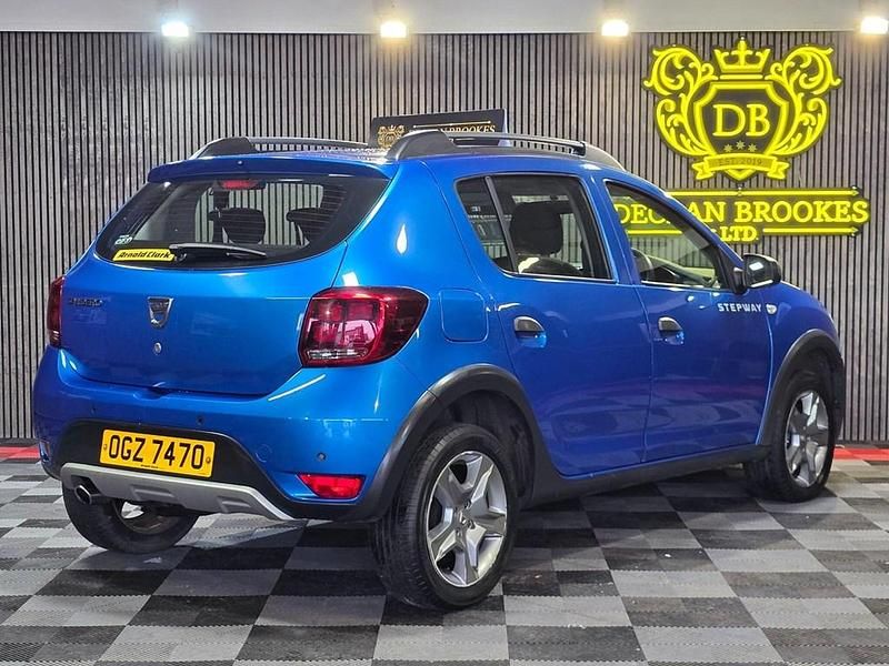 Used Dacia Sandero Comfort 90 HP (66 kW) 2019 Blue Hatchback