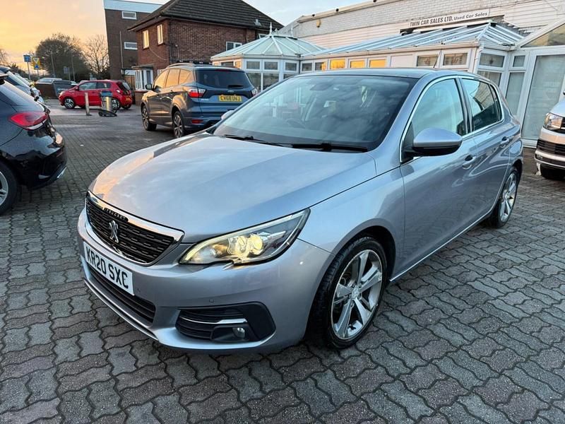 Used Peugeot 308 Allure 110 HP (80 kW) 2020 Grey Hatchback