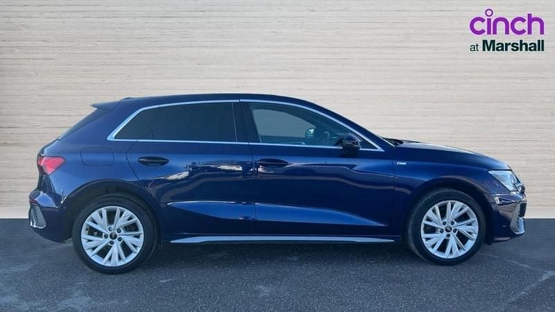 Used Audi A3 e-tron S-Line 204 HP (150 kW) 2022 Blue Hatchback