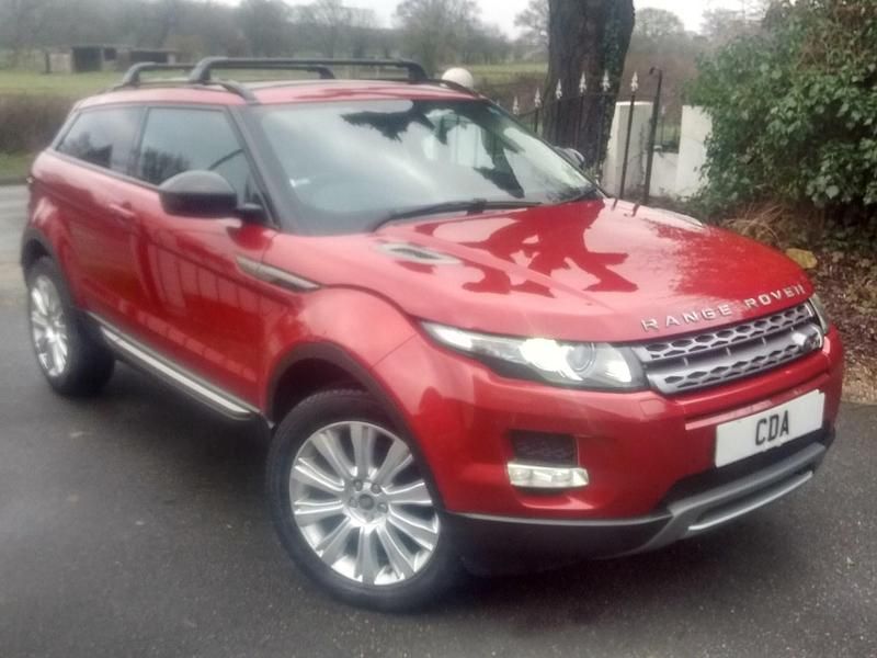 Used Land Rover Range Rover evoque Pure 2014 Red Coupe