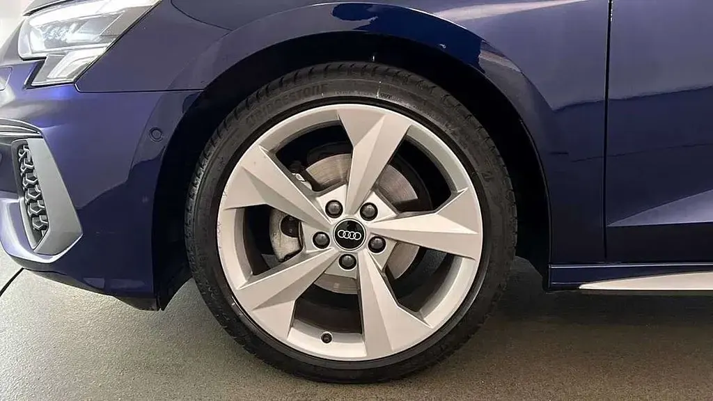 Used Audi A3 S-Line 147 HP (108 kW) 2023 Blue Sedan