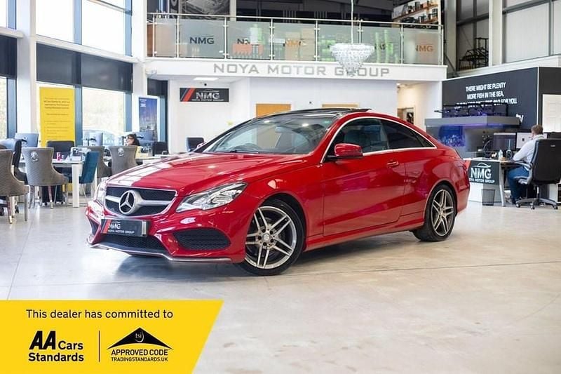 Red Used 2014 Mercedes E200 AMG Coupe | £9,299 (Fair price) - Image 1/1