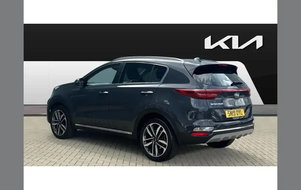 Used Kia Sportage 177 HP (130 kW) 2019 Grey SUV