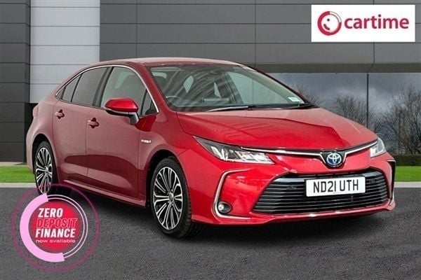 Red Used 2021 Toyota Corolla Design Sedan | £16,788 - Image 1/3