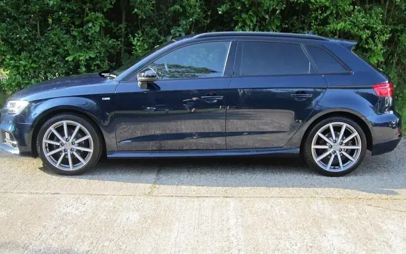 Used Audi A3 Sportback Black Edition 150 HP (110 kW) 2017 Blue Hatchback