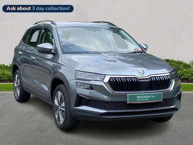 Grey Used 2024 Skoda Karoq SE Drive SUV | £21,695 (Good price) - Image 1/4