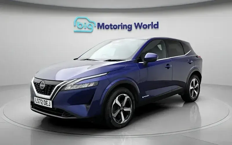 Used Nissan Qashqai N-Connecta 190 HP (139 kW) 2022 Blue SUV
