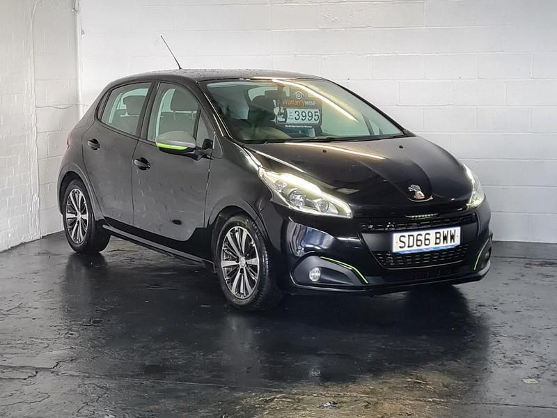 Black Used 2016 Peugeot 208 Active Hatchback | £3,995 (Fair price) - Image 1/4