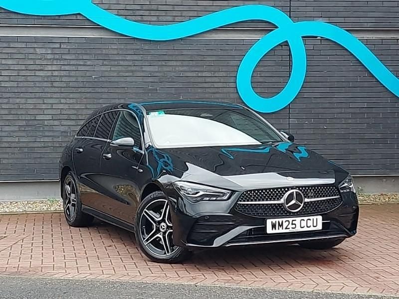 Black Used 2025 Mercedes CLA250e Executive Sedan | £29,998 (Fair price) - Image 1/4