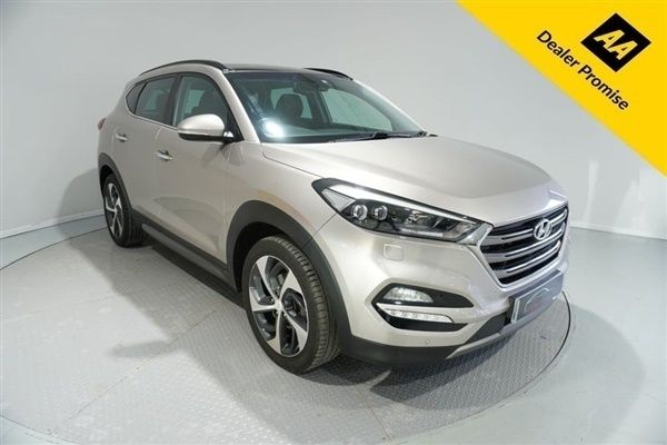 Beige Used 2016 Hyundai Tucson Premium SE SUV | £11,044 (A bit pricey) - Image 1/1
