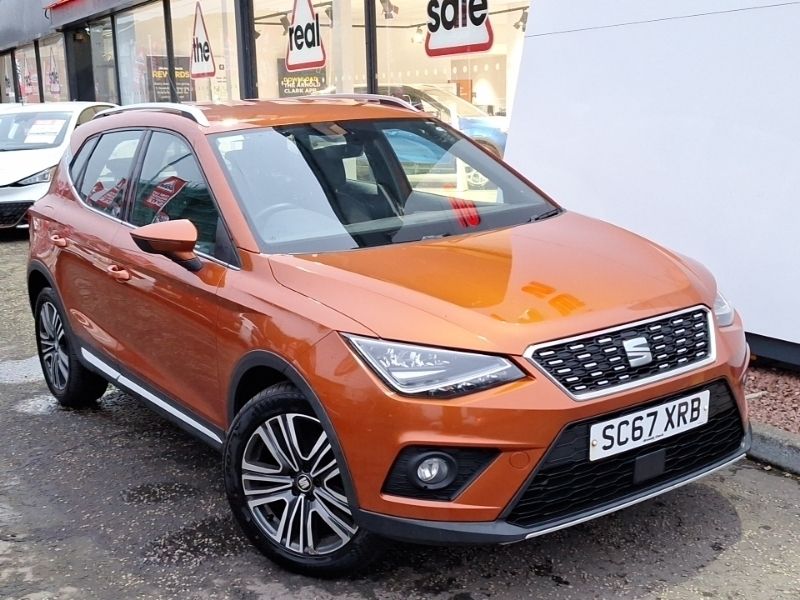 Orange Used 2018 Seat Arona XCELLENCE SUV | £9,498 (Fair price) - Image 1/4