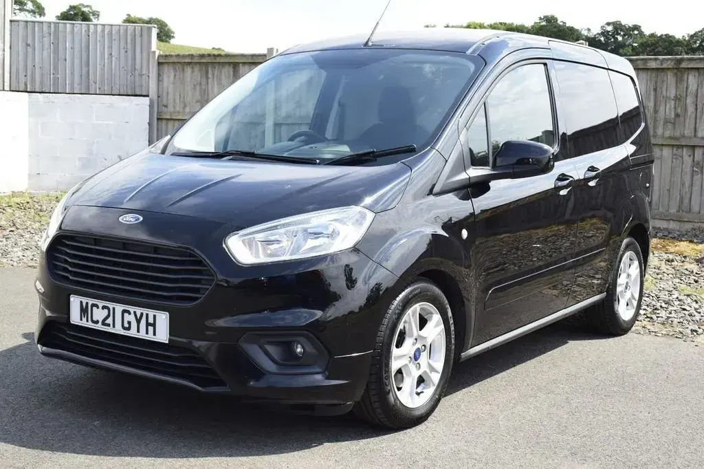 Used Ford Transit Courier Limited 100 HP (73 kW) 2021 Black Van
