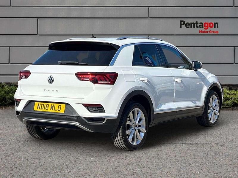 Usado VW T-Roc SEL 147 HP (108 kW) 2018 Branco SUV
