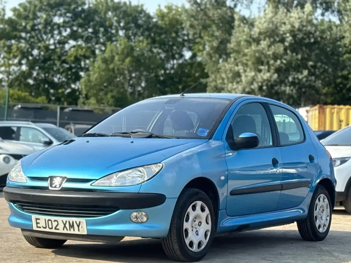 Used Peugeot 206 2002 Blue Hatchback