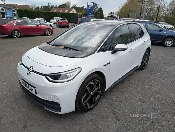 Używany VW ID.3 Pro 150 kW (204 KM) 2020 Biały Hatchback