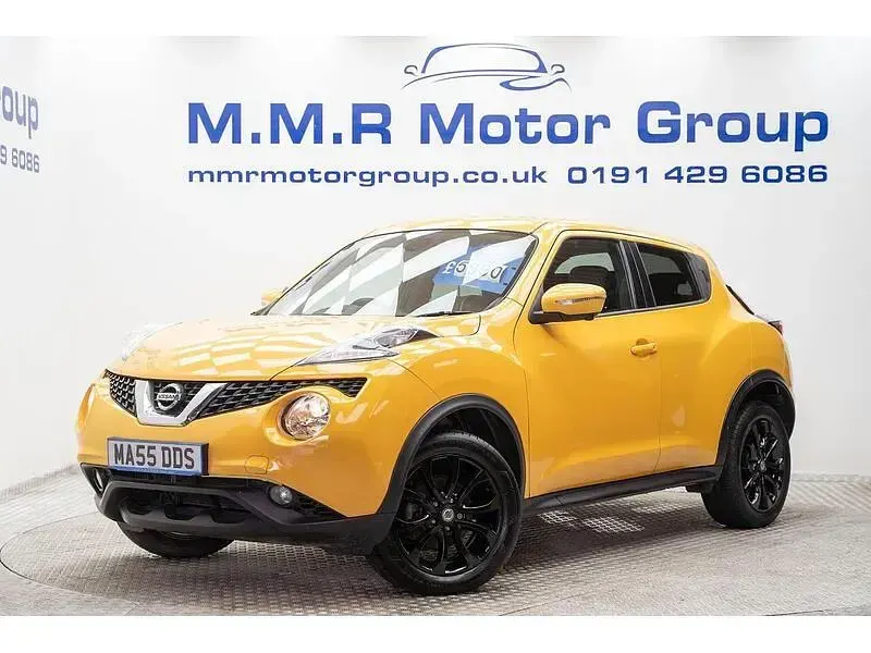 Used Nissan Juke Tekna 2015 Yellow SUV