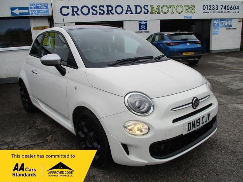 Used Fiat 500 Rock 69 HP (50 kW) 2019 White Hatchback