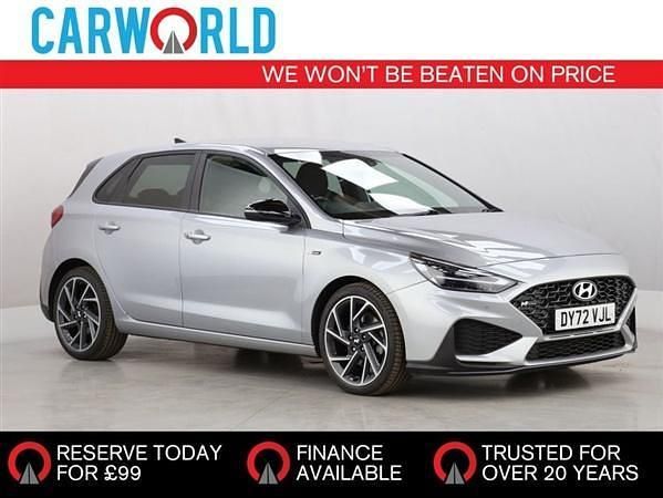 Used 2022 Hyundai i30 N Line Hatchback | £15,232 (Expensive) - Image 1/4