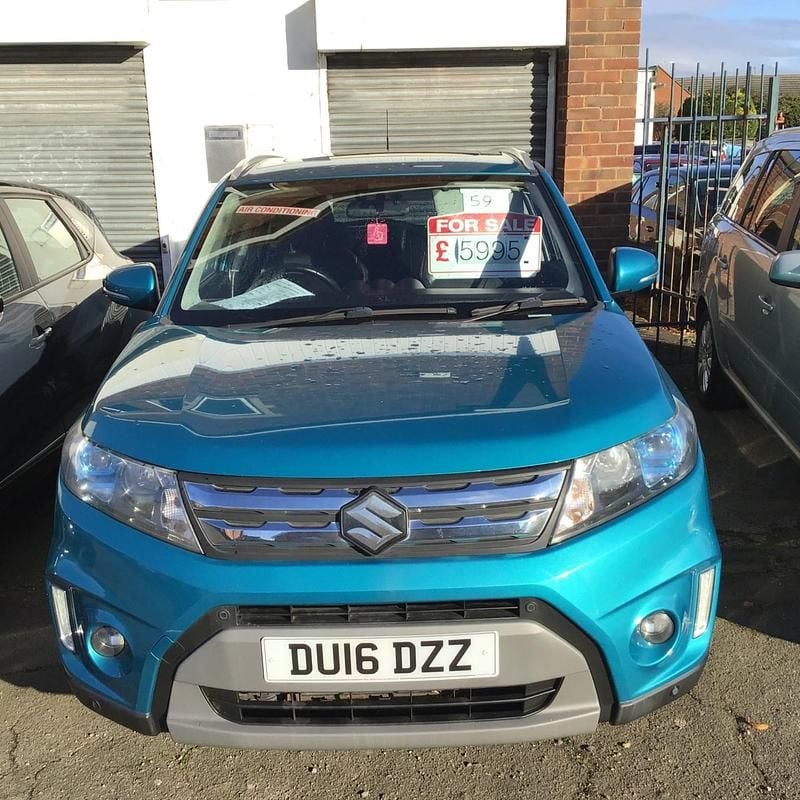 Used Suzuki Vitara SZ5 120 HP (88 kW) 2016 Turquoise SUV