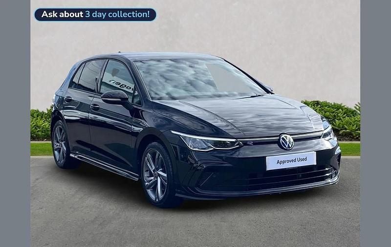 Black Used 2022 VW Golf VIII R-line Hatchback | £19,499 (Fair price) - Image 1/4