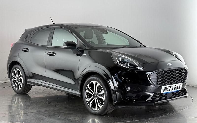 Black Used 2023 Ford Puma ST-Line Hatchback | £15,300 (Super price) - Image 1/3