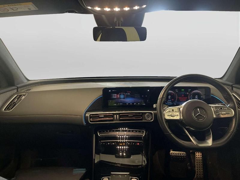 Used Mercedes EQC400 AMG line 300 kW (408 HP) 2022 Black SUV