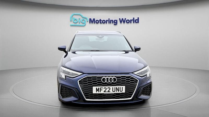Used Audi A3 Sportback S-Line 2022 Blue Hatchback