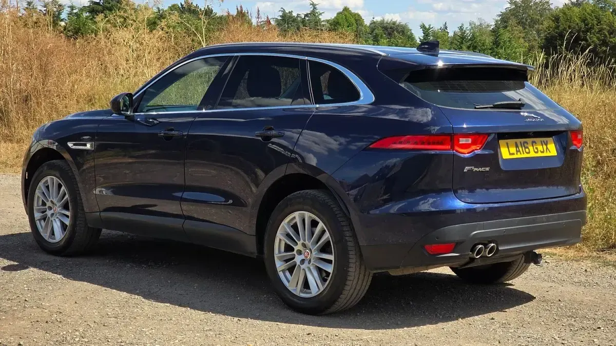 Used Jaguar F-Pace Portfolio 2016 Blue SUV