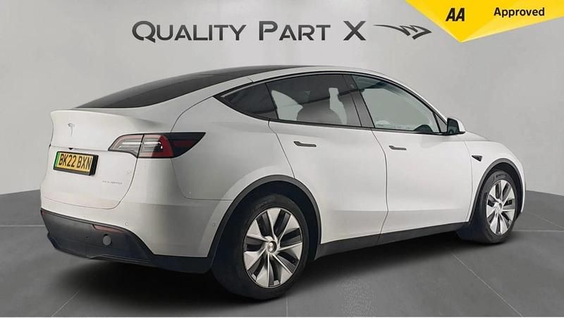 Used Tesla Model Y Long Range AWD 378 kW (514 HP) 2022 White SUV