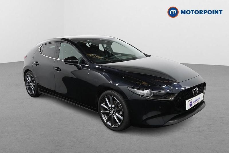 Used Mazda 3 Exclusive-Line 140 HP (102 kW) 2025 Black Hatchback