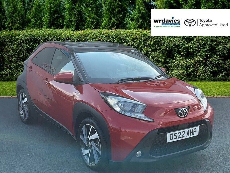 Red Used 2022 Toyota Aygo Hatchback | £12,695 (Fair price) - Image 1/4