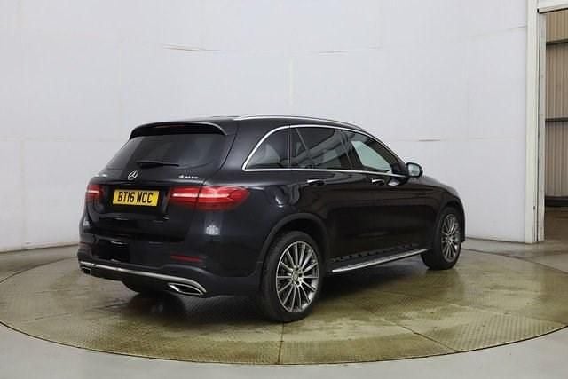Used Mercedes GLC220 AMG line 194 HP (142 kW) 2016 Black SUV